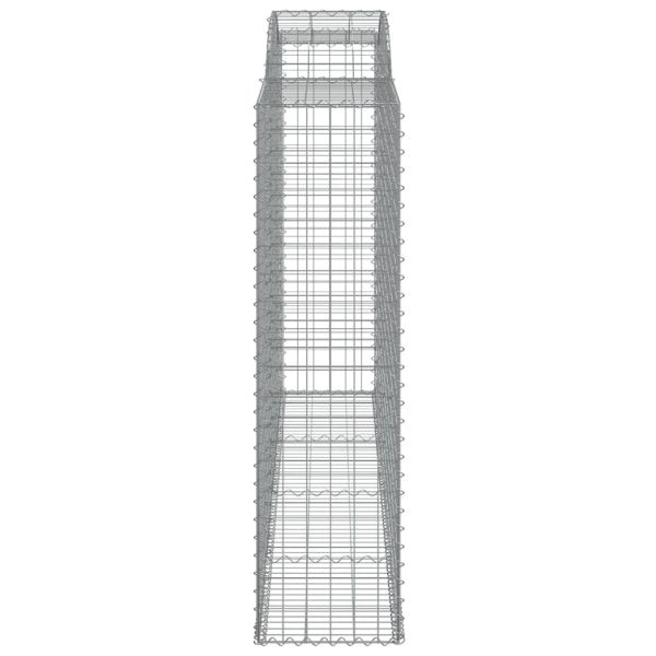 Дъговидна габионна кошница 300x50x180/200 см поцинковано желязо