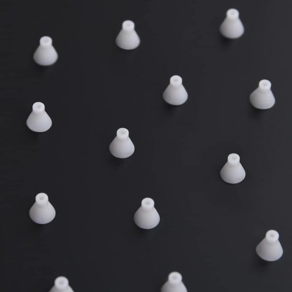 Rainshower душ пита, инокс, 30x20 cм, правоъгълна, черна