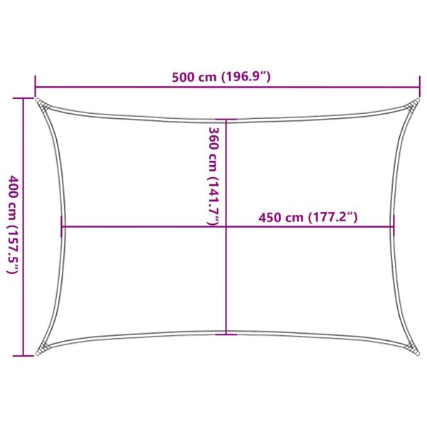 Платно-сенник, 160 г/м², червено, 4x5 м, HDPE
