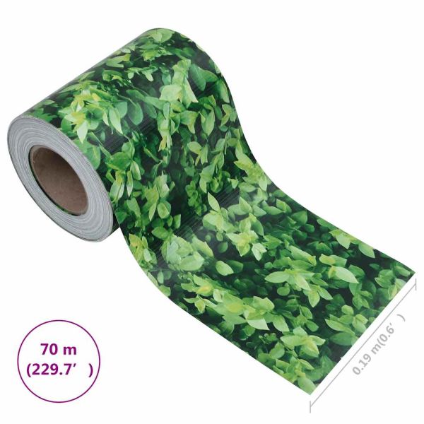 PVC лента за поверителност 70x0,19 м зелена