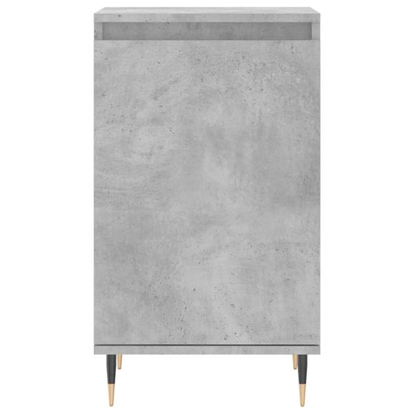 Бюфет бетонно сив 40x35x70 см инженерно дърво