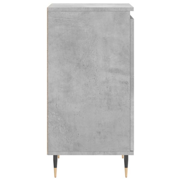 Бюфет бетонно сив 40x35x70 см инженерно дърво