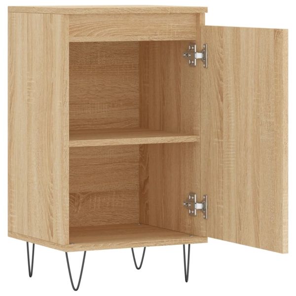 Бюфети 2 бр дъб сонома 40x35x70 см инженерно дърво