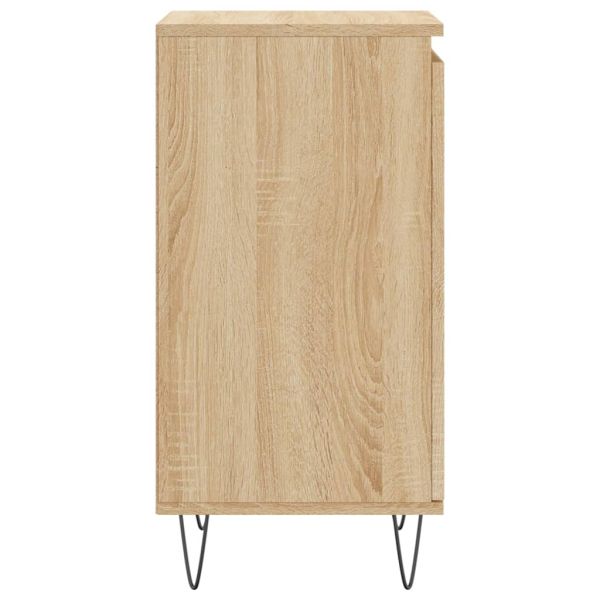 Бюфети 2 бр дъб сонома 40x35x70 см инженерно дърво