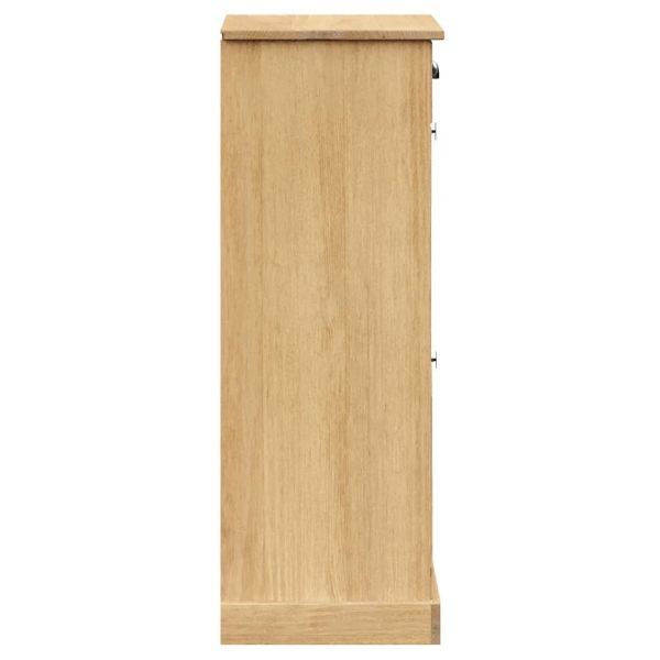 Шкаф за обувки VIGO, 60x35x96 см, бор масив