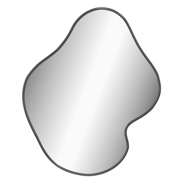 Стенно огледало черно 60x50 см