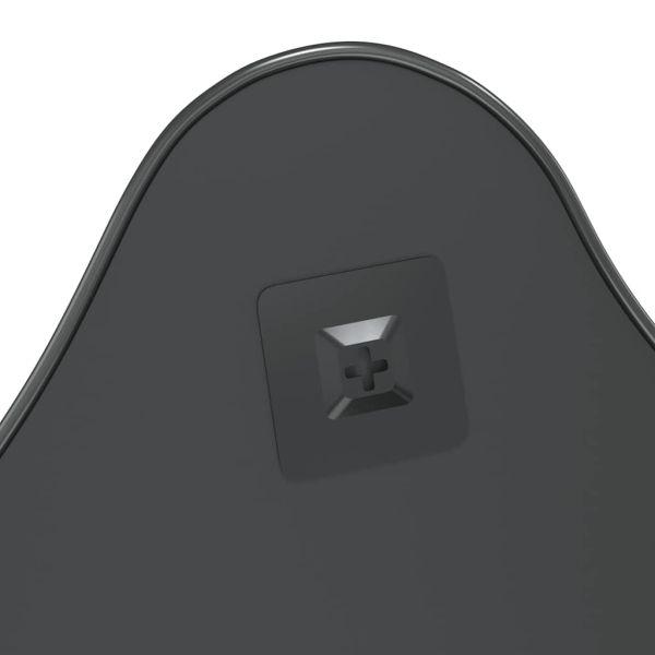 Стенно огледало черно 60x50 см