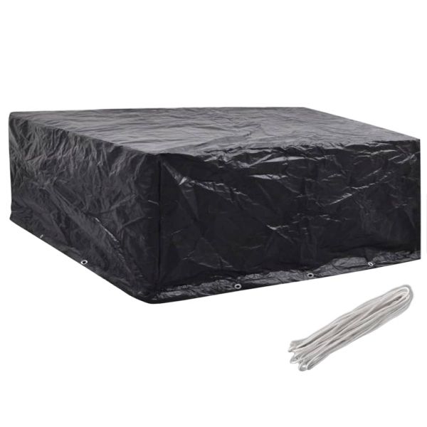 Покривала за градински мебели 2 бр 10 капси 260x260x90 см