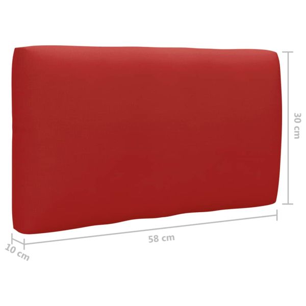 2-местен палетен диван с възглавници бор със сива импрегнация