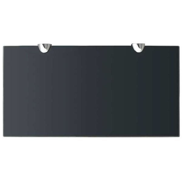 Подвижни рафтове, 2 бр, стъкло, 40x20 см, 8 мм