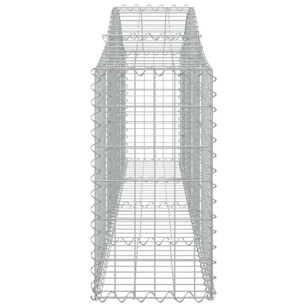 Габионни кошници арка 4 бр 200x30x60/80 см поцинковано желязо
