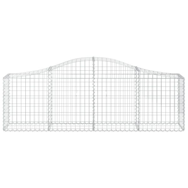 Габионни кошници арка 6 бр 200x30x60/80 см поцинковано желязо