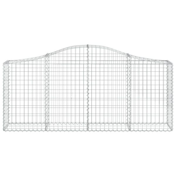Габионни кошници арка 18 бр 200x30x80/100 см поцинковано желязо