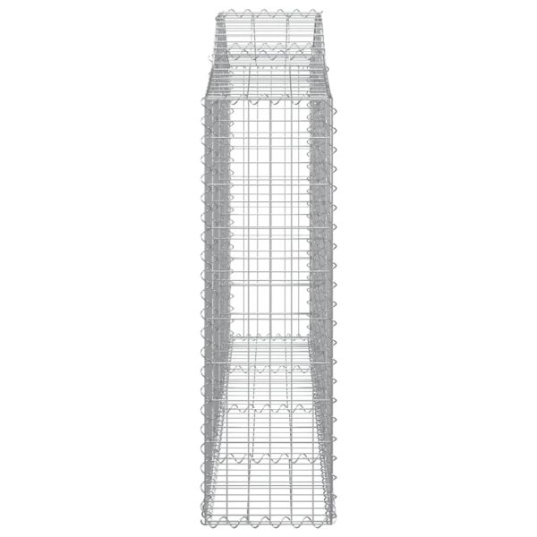Габионни кошници арка 7 бр 200x30x100/120 см поцинковано желязо