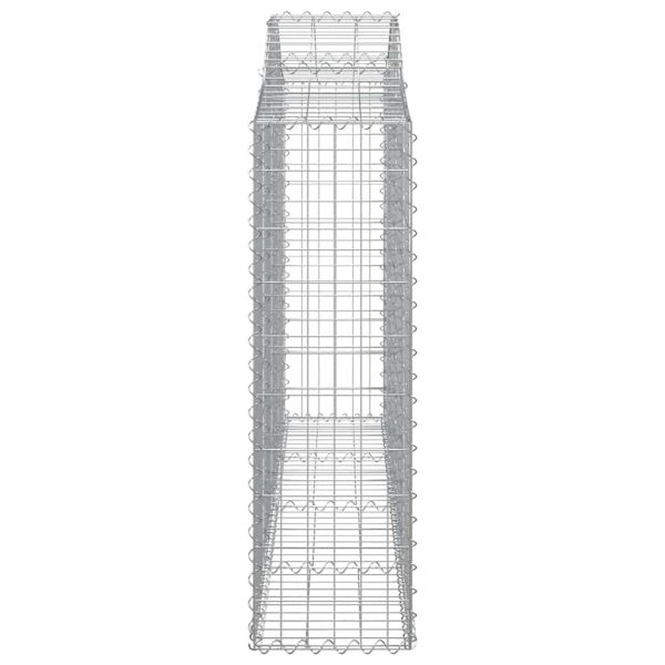 Габионни кошници арка 12 бр 200x30x100/120см поцинковано желязо