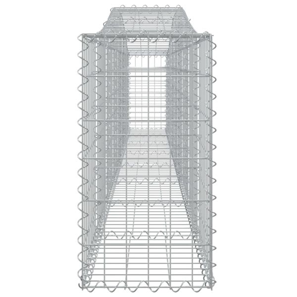 Габионни кошници арка 2 бр 400x30x60/80 см поцинковано желязо