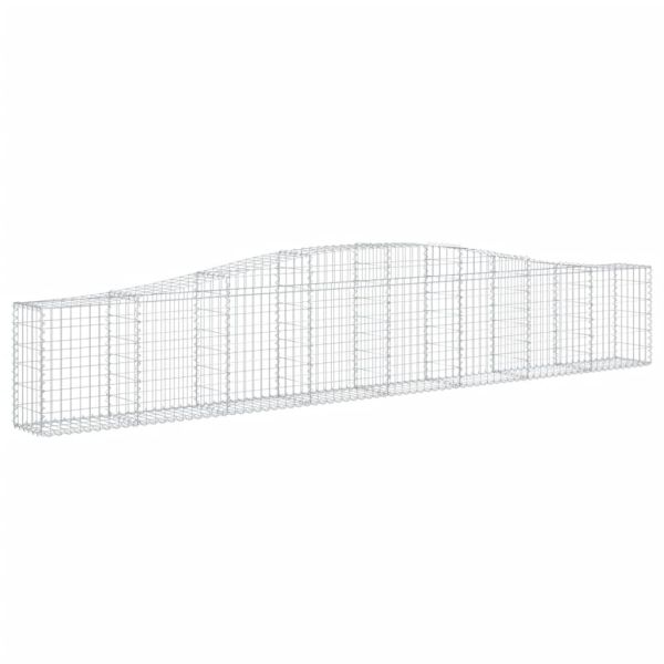 Габионни кошници арка 4 бр 400x30x60/80 см поцинковано желязо