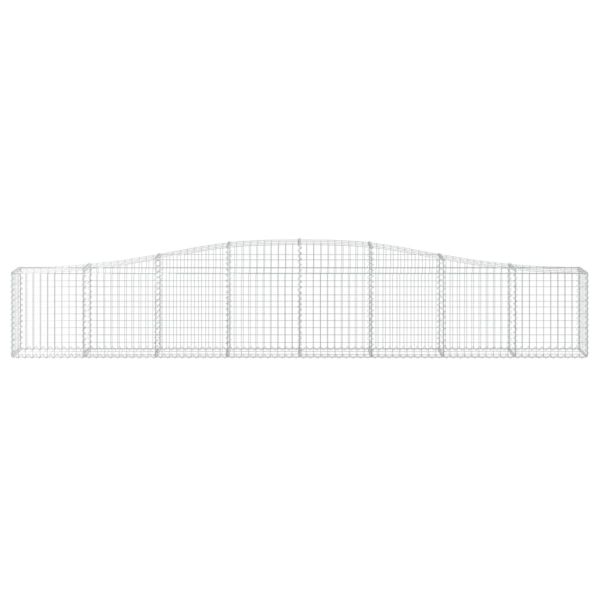 Габионни кошници арка 4 бр 400x30x60/80 см поцинковано желязо