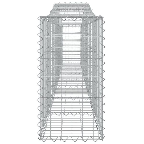Габионни кошници арка 4 бр 400x30x60/80 см поцинковано желязо