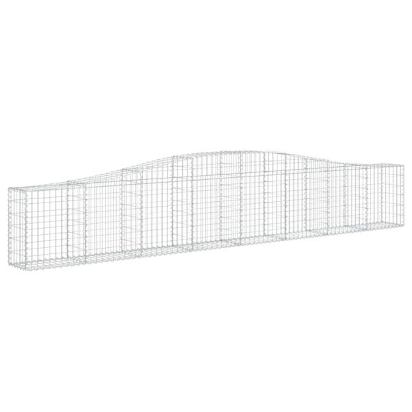 Габионни кошници арка 15 бр 400x30x60/80 см поцинковано желязо