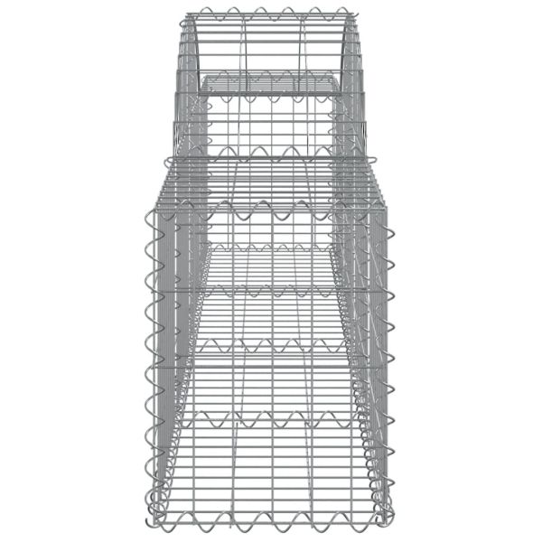 Габионни кошници арка 20 бр 200x30x40/60 см поцинковано желязо