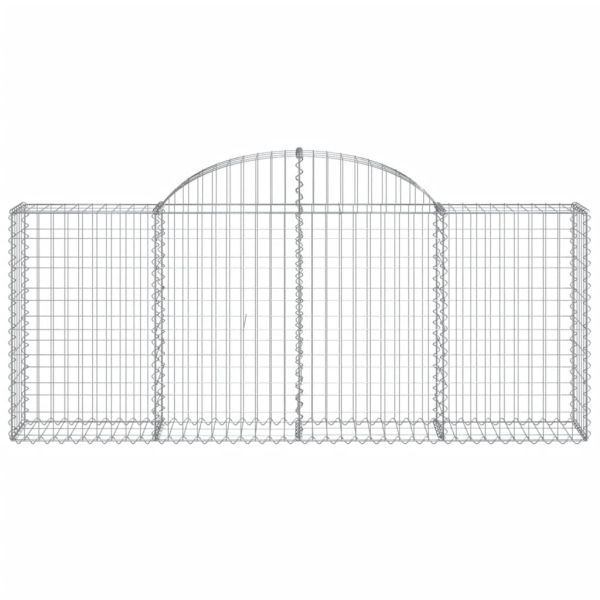 Габионни кошници арка 20 бр 200x30x80/100 см поцинковано желязо