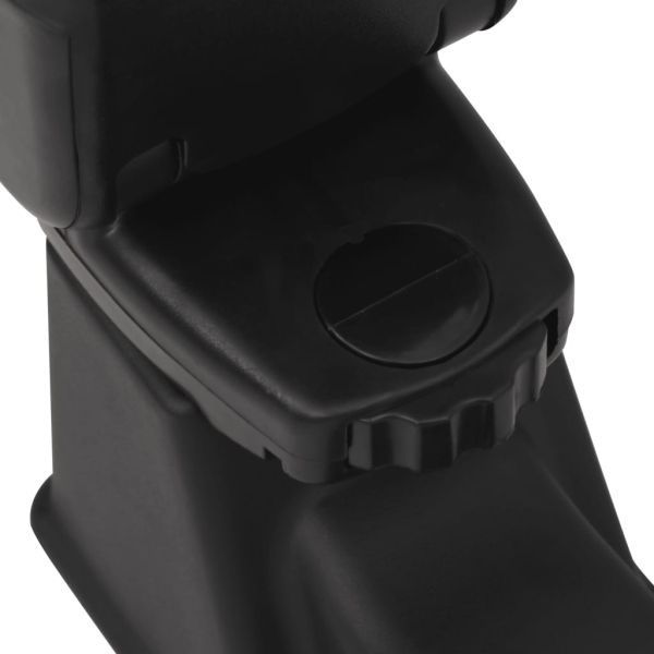 Подлакътник за кола черен 12x29x(32-46) см ABS