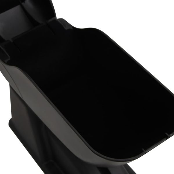 Подлакътник за кола черен 12x29x(32-46) см ABS