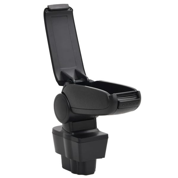 Подлакътник за кола черен 12x37x(31-48) см ABS
