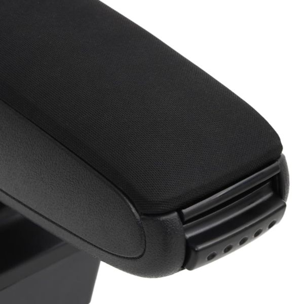 Подлакътник за кола черен 12x37x(31-48) см ABS