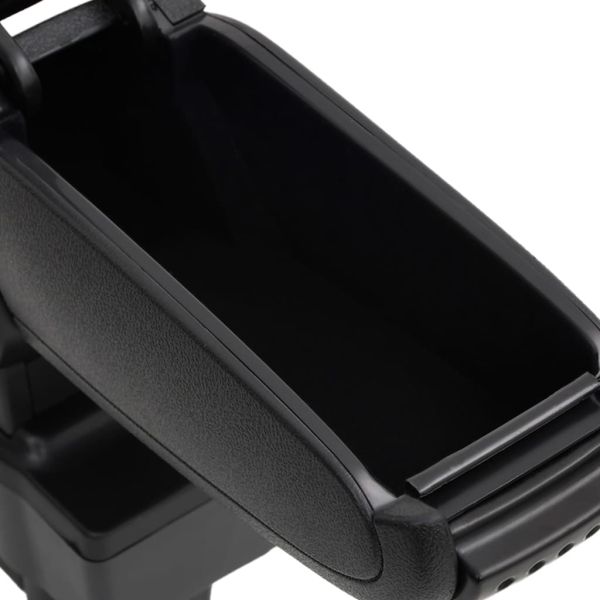 Подлакътник за кола черен 12x37x(31-48) см ABS