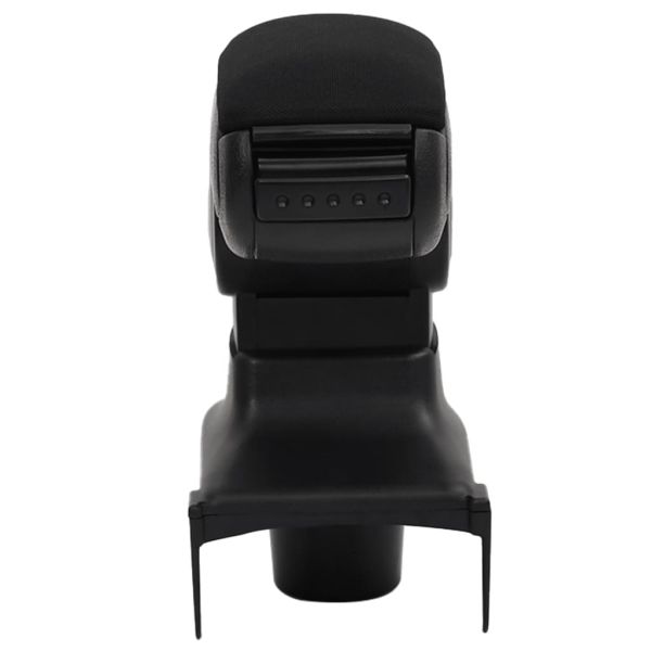 Подлакътник за кола черен 15x35x(30-47) см ABS