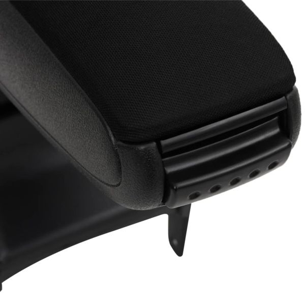 Подлакътник за кола черен 15x35x(30-47) см ABS