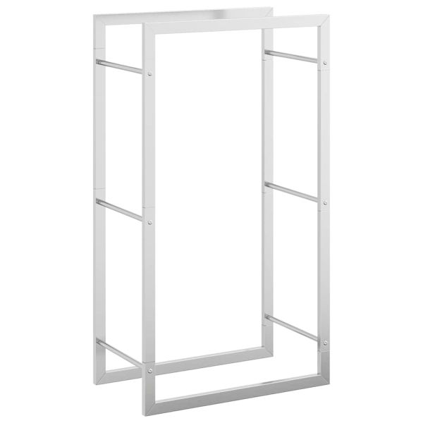 Библиотека с 3 рафта, бяла, 60x27,6x90,5 см, инженерно дърво