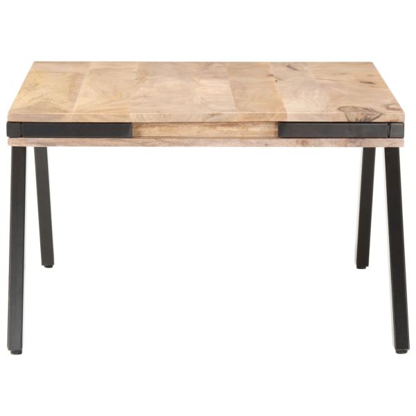 Маса за кафе, 114x65x40 см, мангово дърво масив