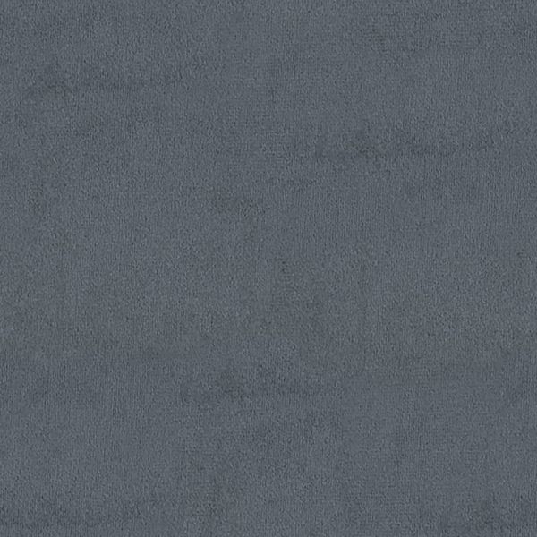 Табуретка за съхранение, тъмносива, 110x45x49 см, кадифе