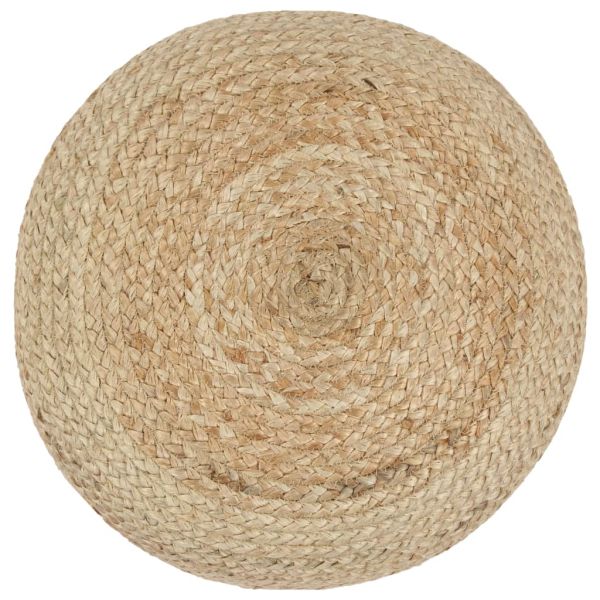 Ръчно изработен пуф, 45x30 см, юта