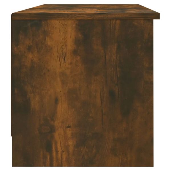 ТВ шкаф, Опушен дъб, 102x35,5x36,5 см, инженерно дърво