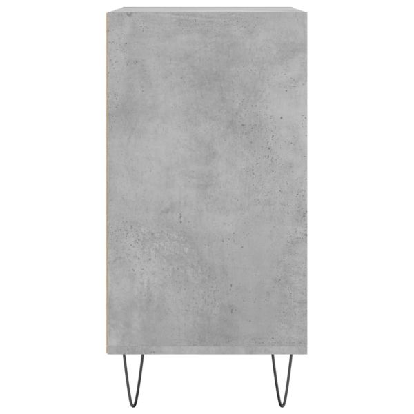 Бюфет бетонно сив 57x35x70 см инженерно дърво