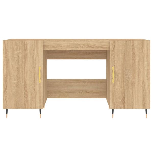 Бюро, дъб сонома, 140x50x75 см, инженерно дърво
