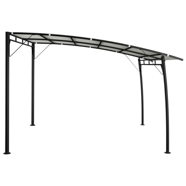 Градинска тента сенник, 3x3x2,55 м, кремава