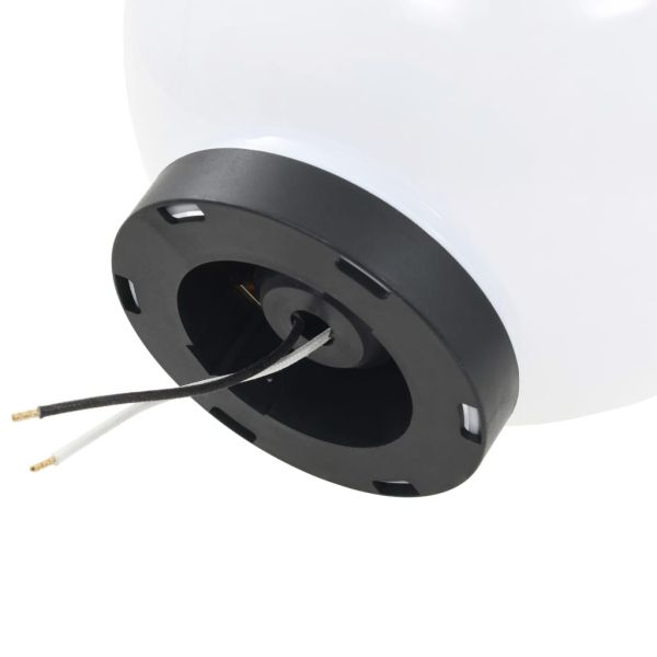 Градински сфери за LED лампи, 2 бр, 20 см, PMMA