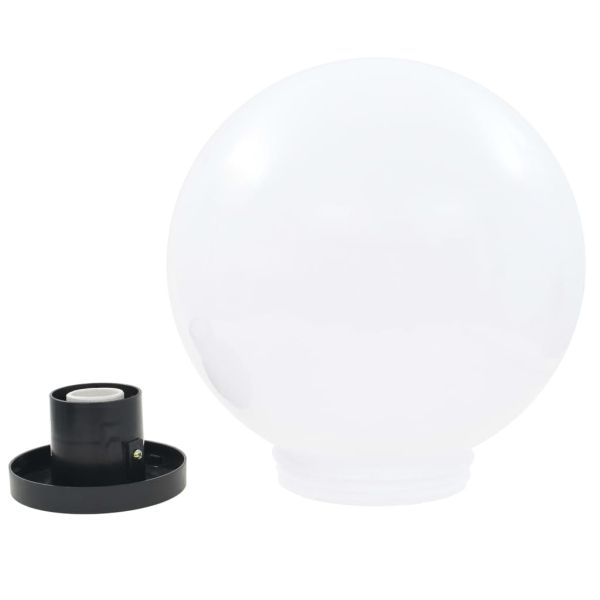 Градински сфери за LED лампи, 2 бр, 30 см, PMMA