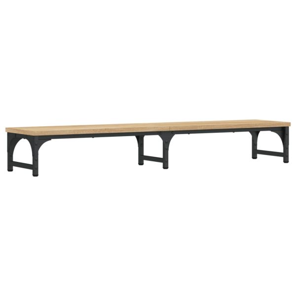 Поставка за монитор дъб сонома, 105x23x15,5 см, инженерно дърво