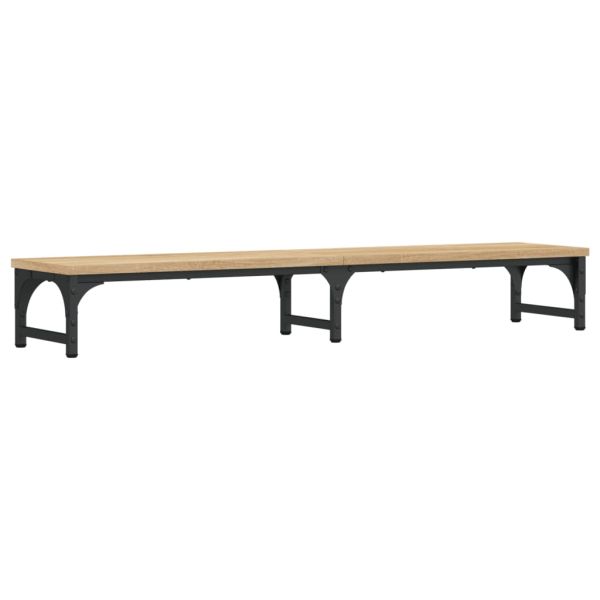 Поставка за монитор дъб сонома, 105x23x15,5 см, инженерно дърво