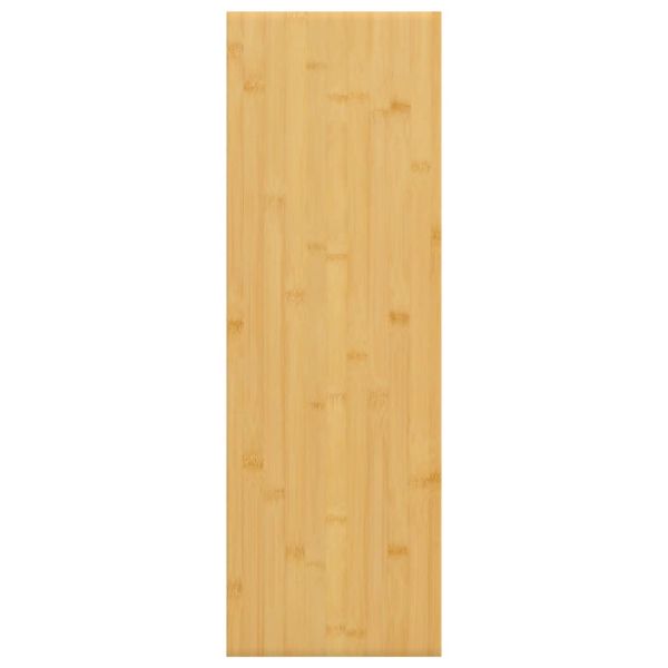 Стенен рафт 60x20x4 см бамбук