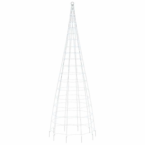 LED коледна елха 550 LED студено бяло 300 см