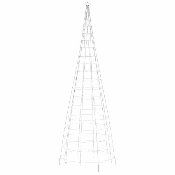 LED коледна елха 550 LED студено бяло 300 см