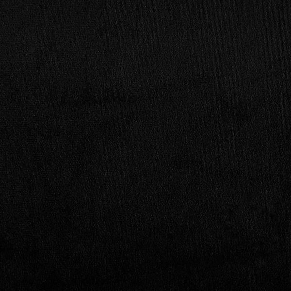 Комплект дивани 2 части с възглавници черен плат микрофибър