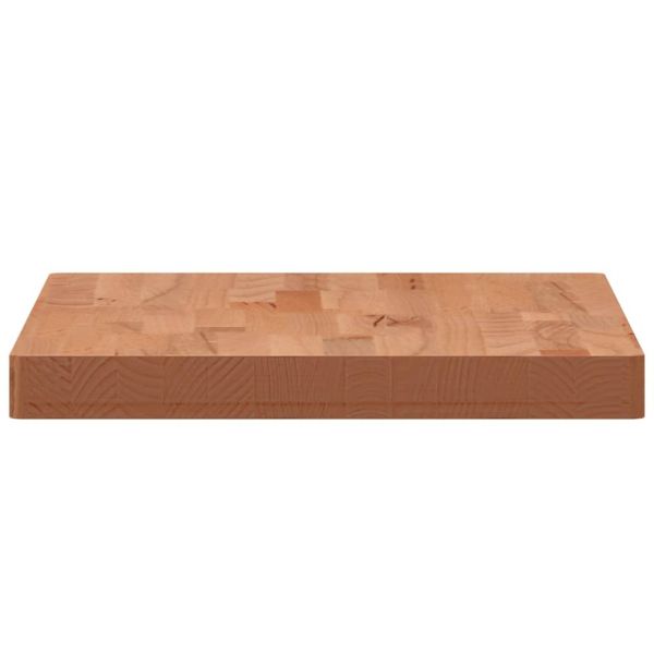 Плот за баня 60x40x4 см масивно дърво бук